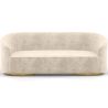 Buy 3/4-Seater Velvet Upholstered Sofa - Treya White 60648 - in the EU