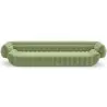 Buy Velvet Upholstered Sofa - 4/5 seats - Lumun Light green 60641 home delivery