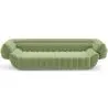 Buy Velvet Upholstered Sofa - 3/4 seats - Lumun Light green 60640 at MyFaktory