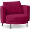 Buy Design Armchair - Velvet Upholstery - Nagar Wine 60687 in the Europe