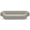 Buy Velvet Upholstered Sofa - 3/4 seats - Lumun Light grey 60640 home delivery