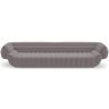 Buy Velvet Upholstered Sofa - 4/5 seats - Lumun Dark grey 60641 - prices