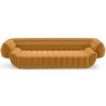 Buy Velvet Upholstered Sofa - 3/4 seats - Lumun Mustard 60640 home delivery