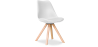 Buy Premium Scandinavian design Brielle chair with Cushion White 58292 - in the EU