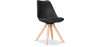 Buy Premium Scandinavian design Brielle chair with Cushion Black 58292 - prices