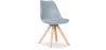 Buy Premium Scandinavian design Brielle chair with Cushion Light grey 58292 home delivery