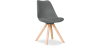 Buy Premium Scandinavian design Brielle chair with Cushion Dark grey 58292 with a guarantee