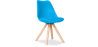 Buy Premium Scandinavian design Brielle chair with Cushion Turquoise 58292 - prices