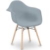 Buy Dining Chair Scandinavian Design - Wooden Legs - Skandiva Light grey 61552 home delivery