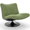 Buy Upholstered Armchair with Curved Design, Contemporary Style - Tulip Light green 61545 with a guarantee