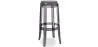 Buy Bar Stool  Victoire - 75cm - Design Transparent Light grey 29571 - prices