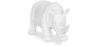 Buy Decorative Figure Rhino - Matte White - Rhynom White 59161 - in the EU
