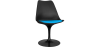 Buy Dining Chair - Black Swivel Chair - Tulipa Turquoise 59159 home delivery