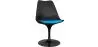 Buy Dining Chair - Black Swivel Chair - Tulipa Turquoise 59159 home delivery