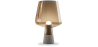 Buy Stone and smoked glass lamp - Seren Brown 59166 - in the EU