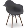Buy Dining Chairs - Scandinavian Design - Dark Wood Legs - Skandiva Dark grey 61569 with a guarantee