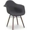 Buy Dining Chairs - Scandinavian Design - Dark Wood Legs - Skandiva Dark grey 61569 - in the EU