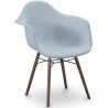 Buy Dining Chairs - Scandinavian Design - Dark Wood Legs - Skandiva Light grey 61569 at MyFaktory