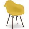 Buy Dining Chairs - Scandinavian Design - Dark Wood Legs - Skandiva Pastel yellow 61569 in the Europe