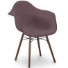 Buy Dining Chairs - Scandinavian Design - Dark Wood Legs - Skandiva Taupe 61569 - in the EU