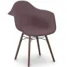 Buy Dining Chairs - Scandinavian Design - Dark Wood Legs - Skandiva Taupe 61569 - prices