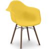 Buy Dining Chairs - Scandinavian Design - Dark Wood Legs - Skandiva Yellow 61569 home delivery