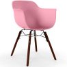 Buy Dining Chairs - Scandinavian Design - Dark Wood Legs - Skandiva Pink 61569 - in the EU