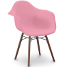 Buy Dining Chairs - Scandinavian Design - Dark Wood Legs - Skandiva Pink 61569 - prices