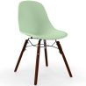 Buy Dining Chairs - Scandinavian Design - Dark Wood Legs - Lumi Pastel green 61575 - in the EU