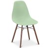 Buy Dining Chairs - Scandinavian Design - Dark Wood Legs - Lumi Pastel green 61575 - in the EU