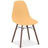 Buy Dining Chairs - Scandinavian Design - Dark Wood Legs - Lumi Pastel orange 61575 - prices