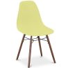 Buy Dining Chairs - Scandinavian Design - Dark Wood Legs - Lumi Pastel yellow 61575 at MyFaktory