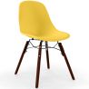 Buy Dining Chairs - Scandinavian Design - Dark Wood Legs - Lumi Yellow 61575 with a guarantee