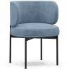 Buy Dining Chair - Upholstered in Velvet - Calibri Light blue 61007 - in the EU