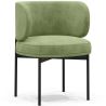 Buy Dining Chair - Upholstered in Velvet - Calibri Light green 61007 - prices