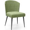 Buy Dining Chair - Upholstered in Velvet - Yerne Light green 61052 - prices