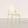 Buy Dining Chair Transparent - Victoria Ghost Style Amber 61536 - prices