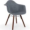 Buy Velvet Dining Chair - Scandinavian Design and Dark Wood Legs - Skandiva  Dark grey 61601 in the Europe