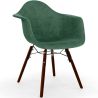 Buy Velvet Dining Chair - Scandinavian Design and Dark Wood Legs - Skandiva  Dark green 61601 at MyFaktory