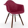 Buy Velvet Dining Chair - Scandinavian Design and Dark Wood Legs - Skandiva  Dark red 61601 - in the EU