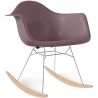Buy Rocking Chair - Scandinavian Design - Wooden and Metal Legs - Skandiva Taupe 61605 with a guarantee