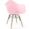 Buy Children's Chair Scandinavian Design - Wooden Legs - Skandiva Pink 61693 at MyFaktory