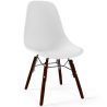 Buy Children's Chair - Scandinavian Design - Dark Wooden Legs - Lumi White 61699 at MyFaktory