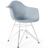 Buy Dining Chair - Scandinavian Design and Metal Legs - Skandiva Light grey 61727 - prices