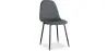 Buy Upholstered fabric dining chair - Fara Grey 59158 - in the EU