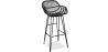 Buy Synthetic wicker bar stool - Magony Black 59256 at MyFaktory