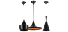 Buy X3 Pendant lamps - Beat Shade Style Black 59258 - in the EU