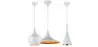 Buy X3 Pendant lamps - Beat Shade Style White 59258 - prices