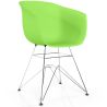 Buy Dining Chair - Scandinavian Style - Chrome Legs - Mangri Pastel green 61730 - in the EU