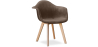 Buy Premium Design Dawood chair - Fabric Chocolate 59263 with a guarantee